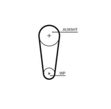 GATES Timing Tk + Water Pump for 17-Ibiza 1.0 — Water Pump & Thermostat