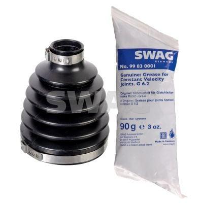 SWAG CV Joint Boot Set Clamp + Gres Oil for Dacia Duster, Duster 4X4 — Fluids & Chemicals