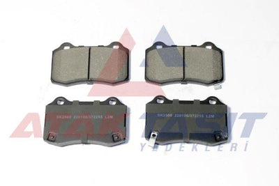 AP 05P2255 Brake Pad Rear Tesla Model S 2015-/ Model X 2012-/ Hyundai Genesis 2008-2014 / Grand Cherokee IV 2010