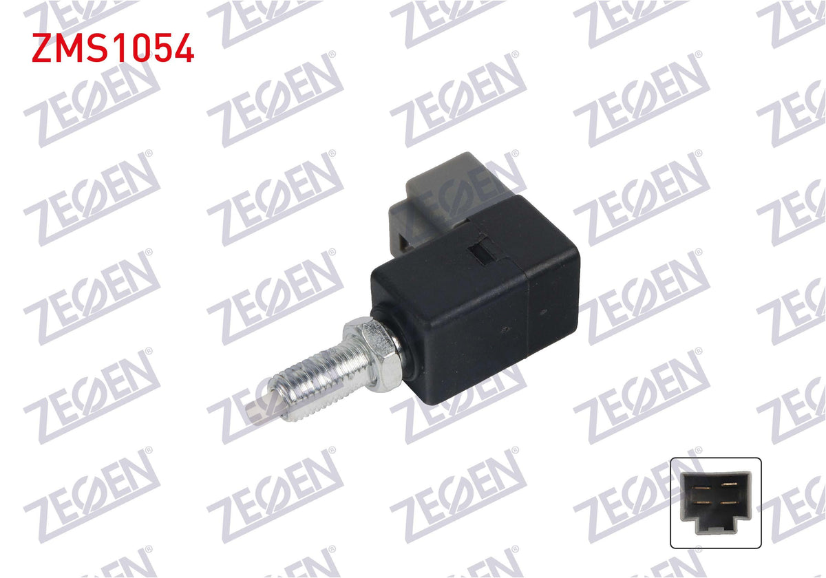 Zegen ZMS1054 Brake Light Switch 4 Pin Hyundai Accent Era 1.6. 2005-2010 / Getz 1.6 2003-2009 / i20 1.4 CRDi 2008-2012 / i30 2007-2012 / Kia Rio II 2005-/ Kia Ceed 1.6 CRDi 2010-2012