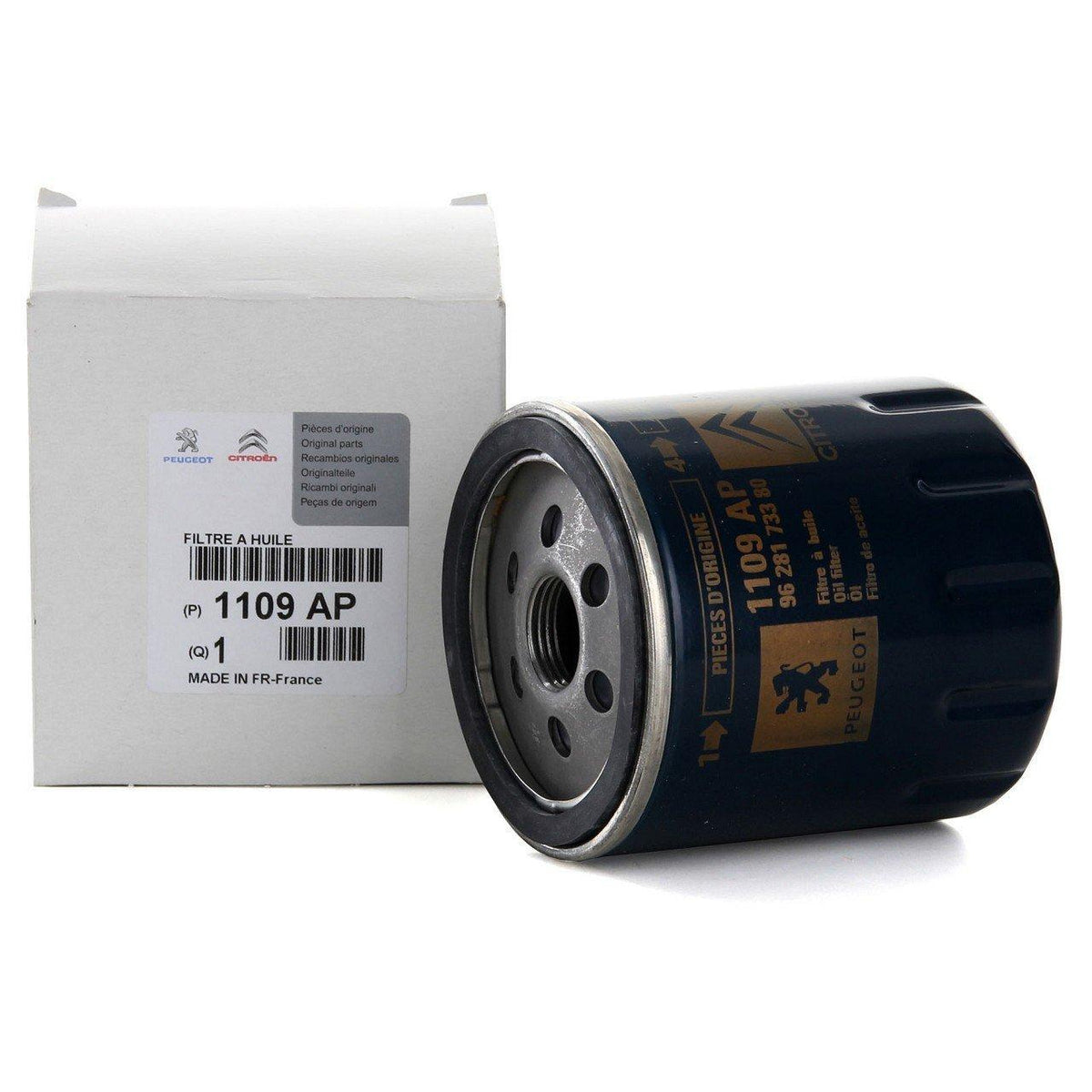Peugeot 106 Original Oil Filter - Fits 1.4 & 1.6 Gas Engines — Oil Filters