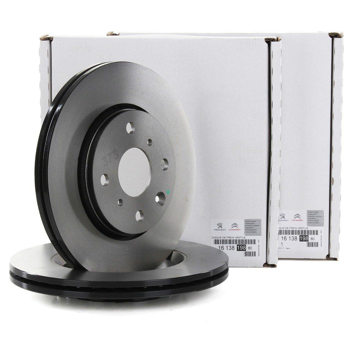 Citroen C1 Front Brake Disc Set — Citroën, Brake Rotors & Drums