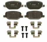 TRW GDB1649 Rear Brake Pad Set - Compatible with Delta III — Brake Pads