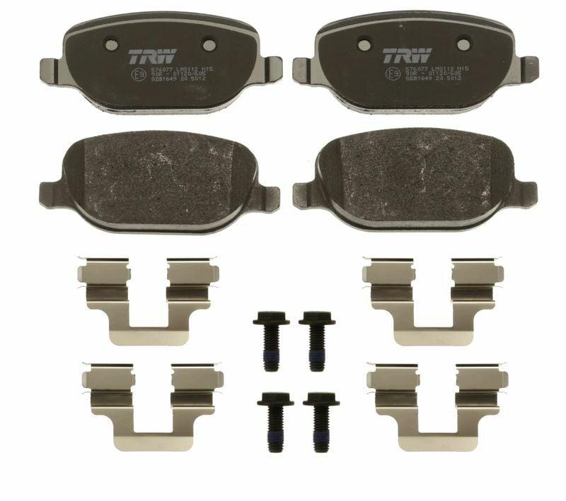trw gdb1649 rear brake pads, brake pad specifications, installation guide for trw gdb1649 TRW GDB1649 Rear Brake Pad Set - Compatible with Delta III | Precision Engineering TRW GDB1649 - Rear Brake Pad Set for Delta III trw, brake-pads, car-parts, delta-iii, rear-brake-pads, automotive, mechanics, car-owners, replacement-parts, ai-generated