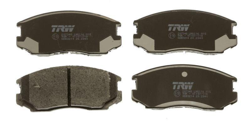 trw brake pads front colt iii iv v, technical specifications of trw brake pads TRW Brake Pads - Front for Colt III, IV, V | Universal Fit TRW Brake Pads Front Colt III IV V trw, brake-pads, front-brake-pads, colt-iii, colt-iv, colt-v, vehicle-parts, auto-accessories, mechanic-tools, ai-generated