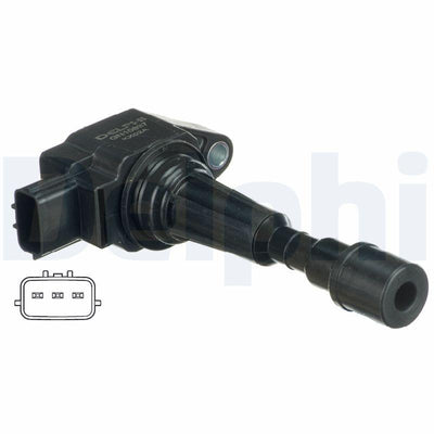 Delphi GN10637-12B1 Ignition Coil Mazda 3 03-09 1.6 / Mazda 2 06=