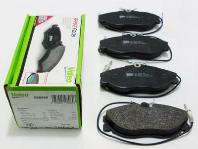 Valeo Front Brake Pad Set - Compatible with Peugeot 406 (1996-2004) — Brake Pads