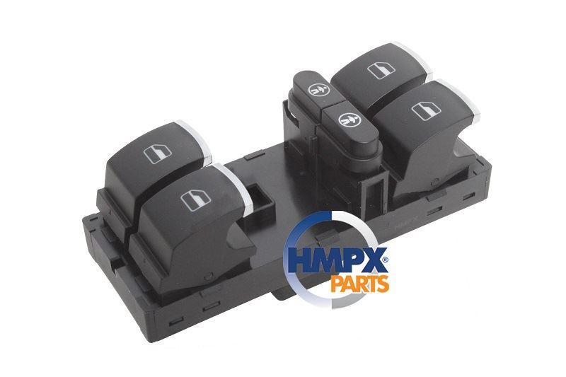 HMPX PARTS 7P6959857 Glass Release Switch Front Left Quad: Kromlu Touareg 10 > 15 — Switches & Relays