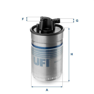 UFI Fuel Filter - OE Replacement for VW Passat, Audi A4 and 2 more models — Fuel Delivery