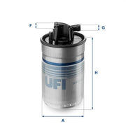 ufi fuel filter for vw audi skoda, ufi 24.424.00 fuel filter specifications, ufi fuel filter installation guide UFI Fuel Filter - OE Replacement for VW Passat, Audi A4, A6, Skoda Superb | 140mm Height UFI Fuel Filter for VW, Audi, Skoda | OE Replacement ufi, fuel-filter, vw-passat, audi-a4, audi-a6, skoda-superb, oe-replacement, car-parts, automotive, ai-generated