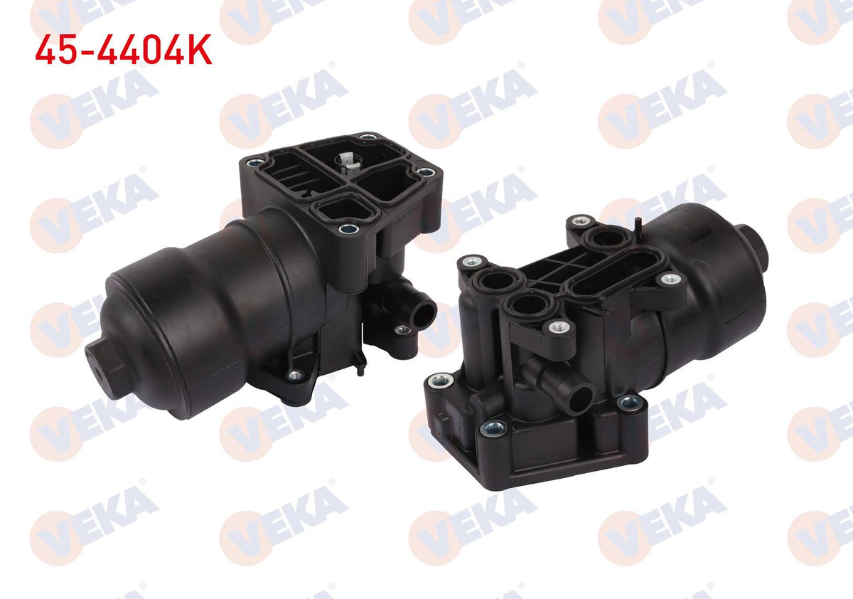 Veka 45-4404K Oil Filter Housing VW Passat-Polo-Golf VI-VII-Jetta IV 1.6 TDI 08-/ Caddy III-IV 1.6 TDI 04-/ Tiguan 1.6 TDI 16-/ Skoda Superb 1.6 TDI 10-/ Seat Leon-Ibiza 1.6 TDI 05-/ Audi A3