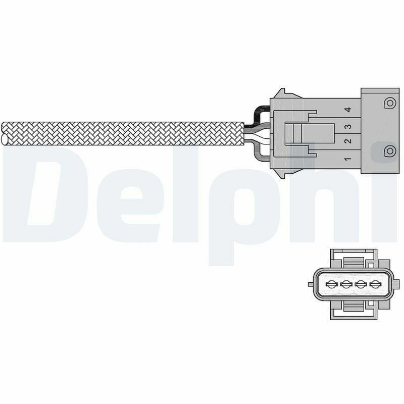 Delphi Oxygen Sensor - ES20258-12B1 Lambda Sensor — Oxygen & Air-Fuel