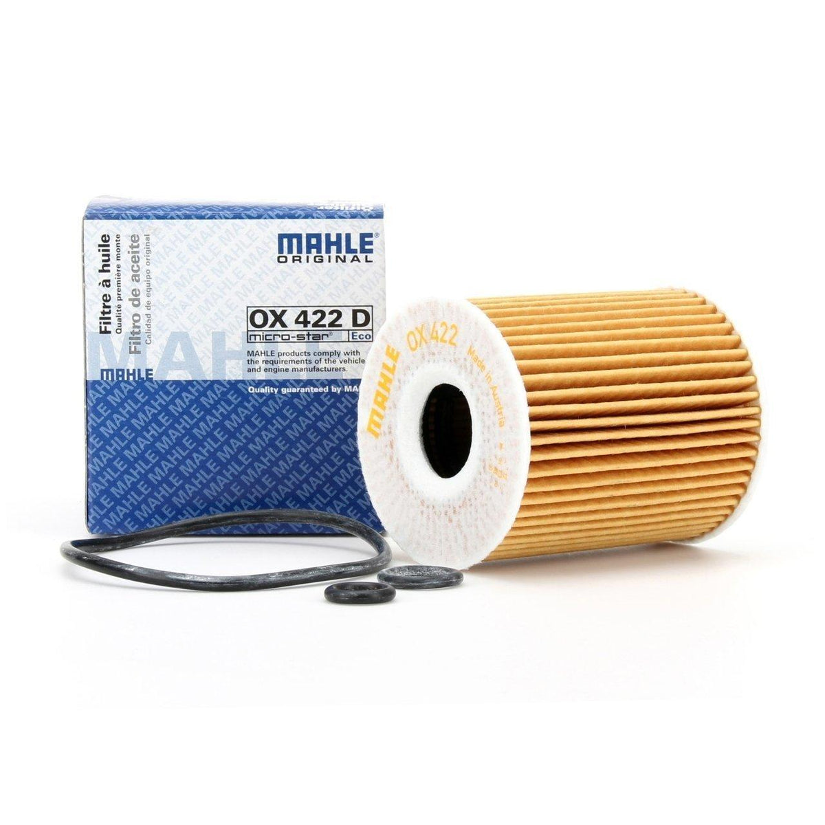 Mahle OX422D Oil Filter for Volkswagen Polo 1.2 TDI — Oil Filters