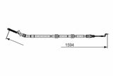 BOSCH Handbrake Cable Rear 10-Amarok — Brake Cables & Hardware