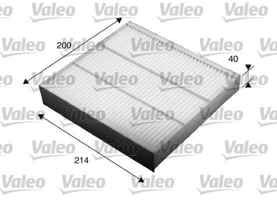 Valeo 715532 Cabin Air Filter Alfa Romeo 159 /Spider (Pa) A/C Passenger Car () — Air & Cabin Filters