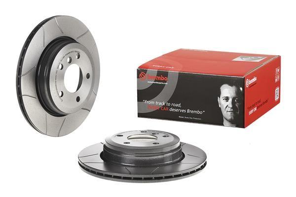 Brembo 09.9425.75 Brake Disc Rear Cızgılı BMW E60 61 63 64 03-11 Set of 2 — Brake Rotors & Drums