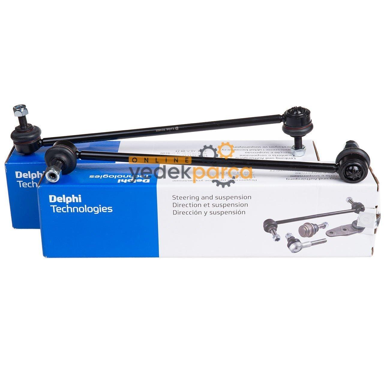 delphi stabilizer link for peugeot partner 2000-2009, set of 2 delphi stabilizer links, quality stabilizer link for peugeot partner Delphi Stabilizer Link - Peugeot Partner 2000-2009 | Set of 2 Delphi Stabilizer Link for Peugeot Partner 2000-2009 delphi, peugeot-partner, stabilizer-link, car-accessories, auto-parts, vehicle-maintenance, mechanics, suspension-parts, car-owners, ai-generated