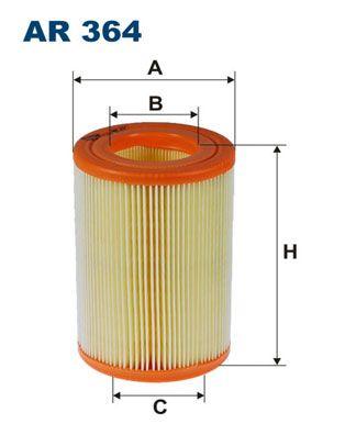 Filtron AR364 Air Filter Smart City-Coupe Cabrio/Fortwo/Roadster 99-05 — Air & Cabin Filters