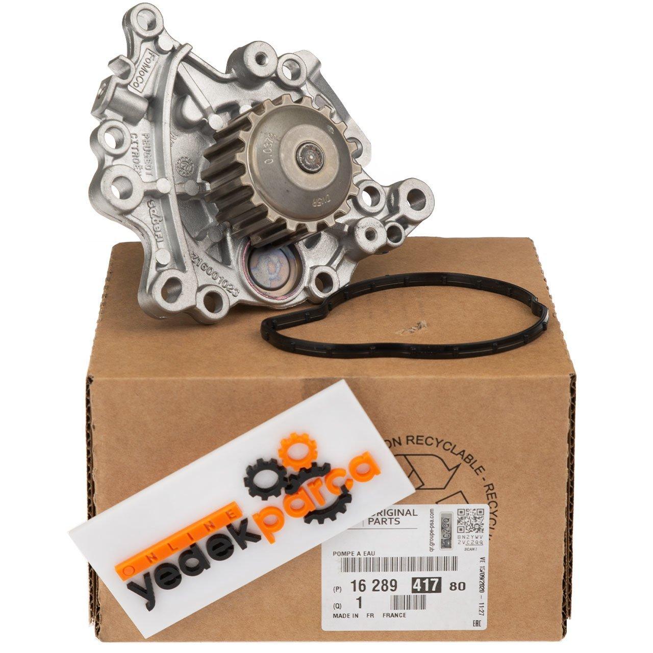 citroen c3 aircross water pump original, front view of citroen c3 aircross water pump Citroen C3 Aircross 1.5 Bluehdi Original Water Pump for Diesel Engines Citroen C3 Aircross Original Water Pump citroen, c3-aircross, water-pump, diesel-engine, original-parts, car-maintenance, mechanics-tools, automotive-repair, ai-generated, vehicle-parts