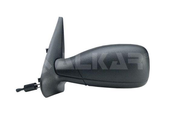 Alkar 6164280 Outer Rear View Mirror Left Mechanical Konveks Peugeot 306 1994-2001 — Mirrors
