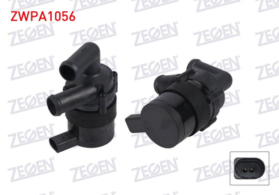 Zegen ZWPA1056 Auxiliary Water Pump Volkswagen Amarok (2Ha) 2016-/ Transporter VI 2.0 TDI 2015 — Water Pump & Thermostat
