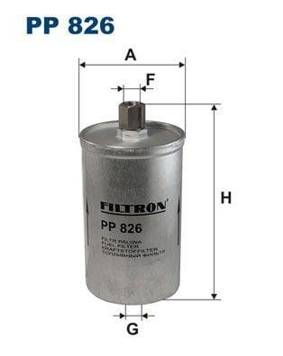 FILTRON PP826 - Premium Fuel Filter for Audi — Fuel Delivery