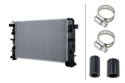 Hella 8MK366300-961 Motor Water Radiator (678X398x26) Crafter 06 > Sprinter 06 > — Radiators & Fans