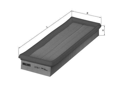 Mahle LX7041 Air Filter Renault Trafic II/Master/Movano/Vivaro/Primastar 1.9-2.0 01- — Air & Cabin Filters