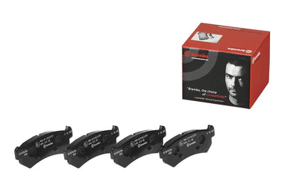 Brembo P10001 Brake Pad Rear Low-Met Chevrolet — Brake Pads
