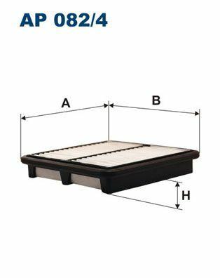 FILTRON AP082-4 Air Filter - Daewoo Matiz 96-00 & Spark 0.8/1.0 — Air & Cabin Filters