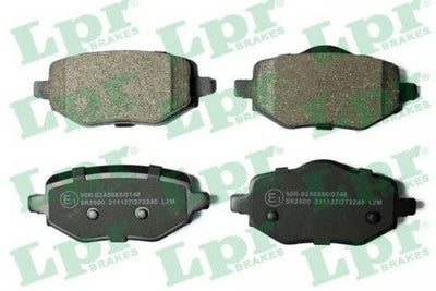 LPR Opel Corsa F Rear Brake Pads