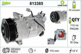 VALEO 813385 AC Compressor - Compatible with 09 Megane III & Scenic III — A/C Compressor
