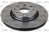 VALEO 186282 Front Brake Disc for Astra F Hatchback, Station Wagon & Tigra — Brake Rotors & Drums