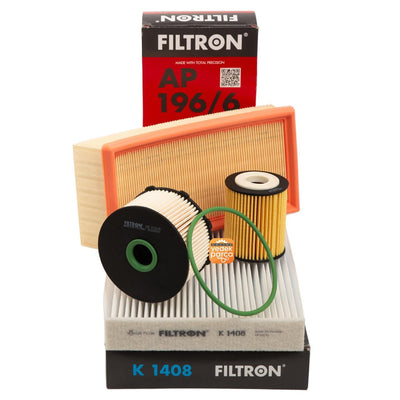 Filtron Citroen C-Elyse 1.5 BlueHDi Periodic Oil Service Filter Set — Maintenance & Service Kits