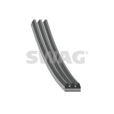 SWAG 60928747 V-Ribbed Belt Toyota Rover Clio 1.2 * (C)