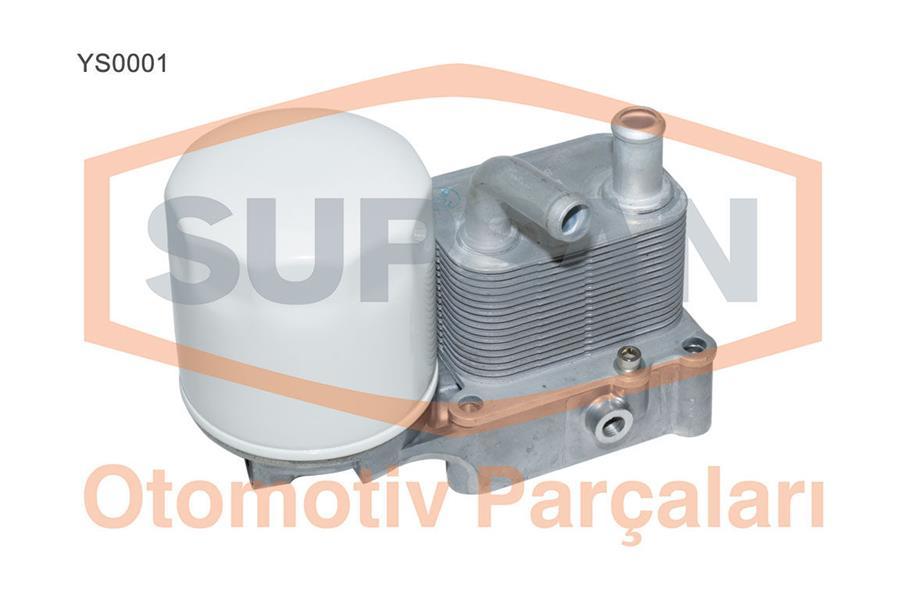 Supsan YS0001-02 Oil Cooler (Ford: Connect 1.8 TDCi 75Ps 90Ps 110Ps) — Oil System