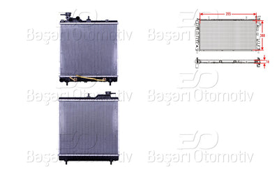 Wisco 3113392-00 Water Radiator Brazing At 355X388x16 Hyundai Atos 1.0 97 > — Radiators & Fans