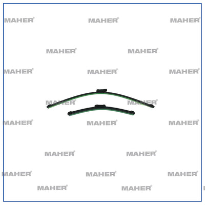 MAHER 30020 Wiper Blade Set Mokka 12= / 500X 14= / Ix 20 11-19 / Venga 10= Aerotwin A583s (650 + 340mm) — Wipers