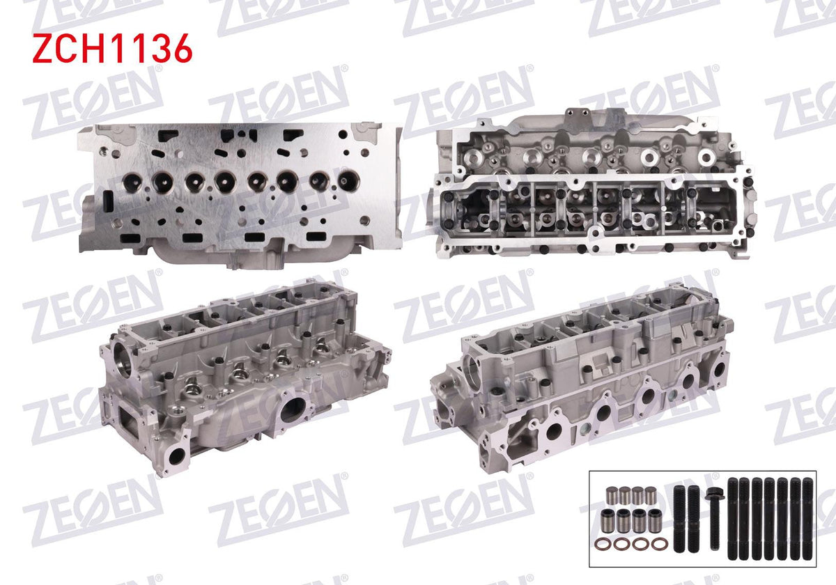 Zegen ZCH1136 Cylinder Head Euro 5 Ford Focus III 11-15 / Mondeo IV 07-14 / Fiesta IV 10-17 / Partner — Cylinder Head & Block