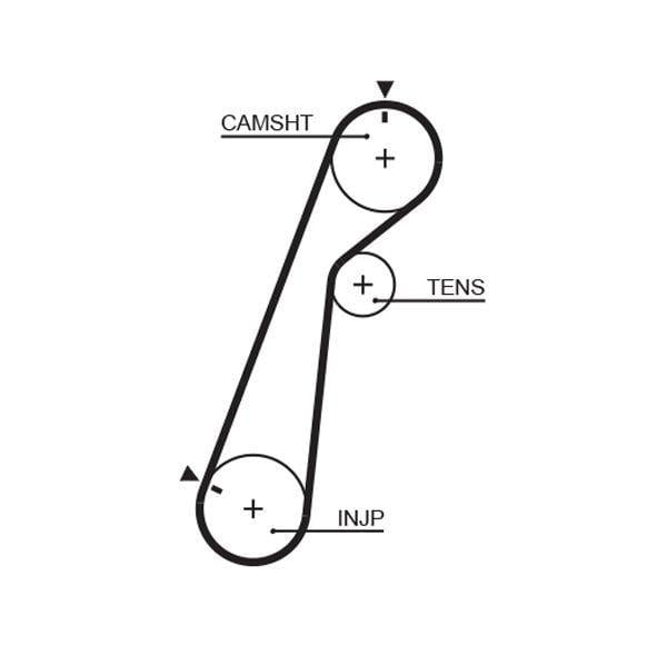 gates k015478xs trigger belt set, gates timing belt for ranger 2.5d GATES K015478XS Trigger Belt Set - Quality Timing Belt for Car Owners & Mechanics GATES K015478XS Trigger Belt Set gates, trigger-belt-set, timing-belt, car-replacement-parts, mechanics, car-owners, engine-parts, automotive, ai-generated, high-quality