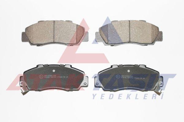 AP 05P472 Brake Pad Front with Wear Indicator Honda Accord IV-V-VI 1.6i 2.0i 16V 1990-1993-1997 / Accord VI 1.6i 2.0i Ls 1997-2003 / Hr-V (Gh) 1.6 1999-/ Cr-VI 2.0i 16V 1995-2002 / Integra 2.0i 16V 2001