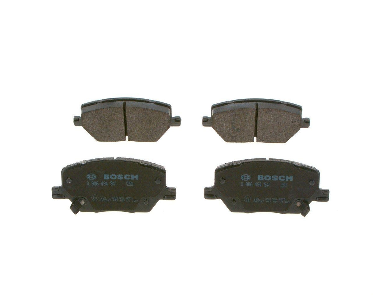 Bosch 0986494941 Brake Pad Front Fiat 500X-Jeep Renegade-Compass 1.3-1.4-1.6-2.0 2014-