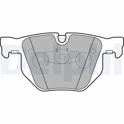 Delphi LP2256 Brake Pads - Rear Set for BMW E90, E91 and 2 more models
