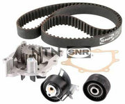 SNR-NTN timing belt kit with water pump, Ford and Peugeot compatibility chart, Technical specifications of timing belt kit SNR-NTN Timing Belt Kit with Water Pump - Compatible with Ford & Peugeot Vehicles | KDP459680 SNR-NTN Timing Belt Kit with Water Pump timing-belt-kit, water-pump, ford-parts, peugeot-parts, car-maintenance, engine-parts, mechanics-tools, car-owners, supply-parts, ai-generated