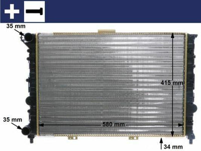 BEHR Water Radiator for Alfa Romeo 156 (1.6 & 1.8) - Durable Cooling Solution — Radiators & Fans