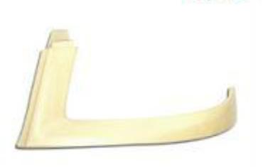 Pleksan 6839 Headlight Lower Trim Left Doblo 05 > — Headlights