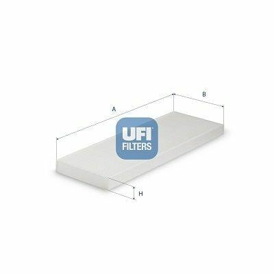 UFI FILTRE Cabin Air Filter - High Efficiency for Scania S Series — Air & Cabin Filters