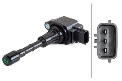 Hella 5DA358057-691 Ignition Coil (Infiniti Fx-Ex-M-Q50-Q70) — Coils & Plugs