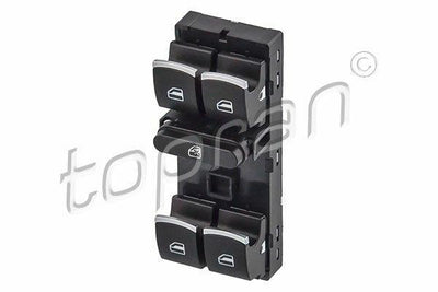 TOPRAN Glass Switch Front Left - 09 Golf VI and More — Switches & Relays