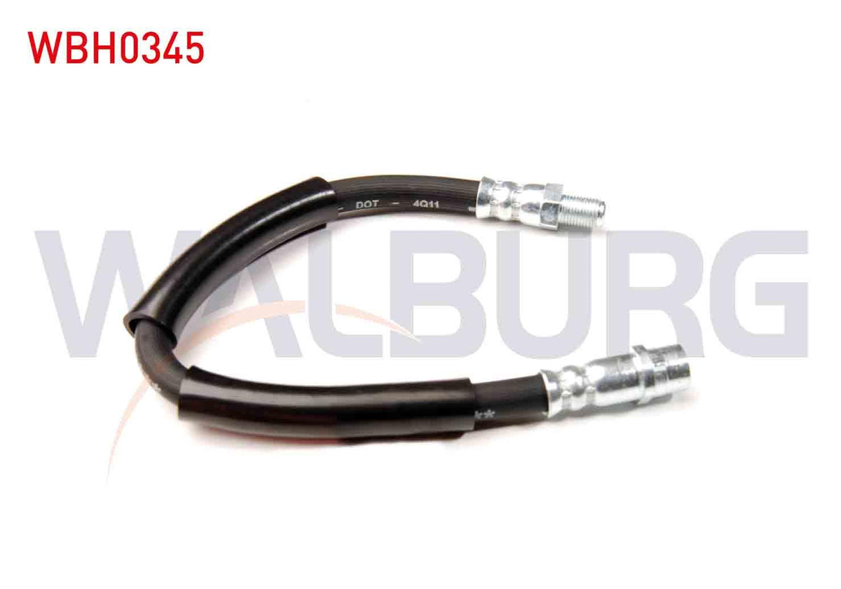 WALBURG WBH0345 Brake Hose Rear Left-Right 280mm Mercedes C Class (W202) 1993-2000 / Mercedes E Class (W21 — Brake Hydraulics
